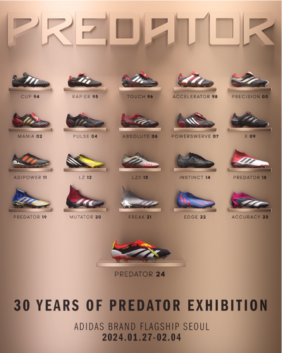 ADIDAS Celebrating 30 years of PREDATOR
