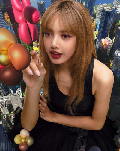 LISA X La beauté Louis Vuitton